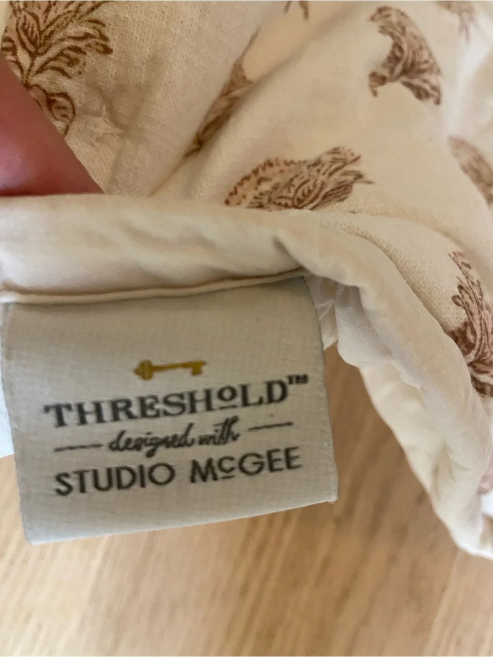 Studio McGee Lofty Woodblock Print Comforter + Shams